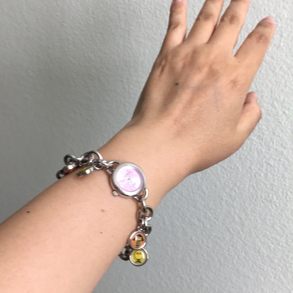 🖤2004 David & Goliath charms bracelet watch - Picture 10 of 14